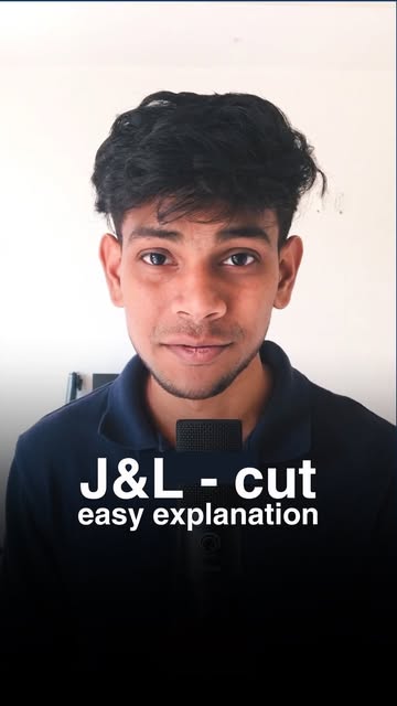 Reel cover — J and L cuts explained simply